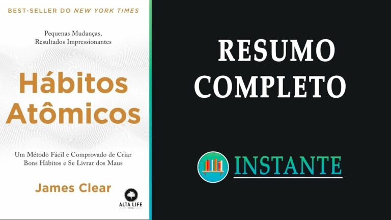 Resumo do livro Hábitos Atômicos Pequenas Mudanças Resultados