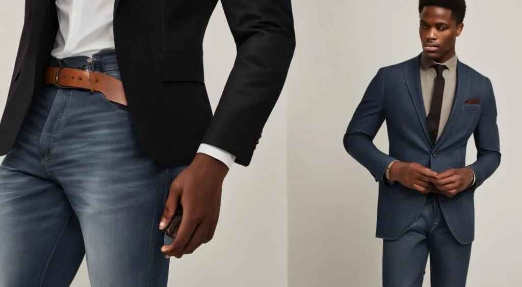 looks com calça jeans e sapato social