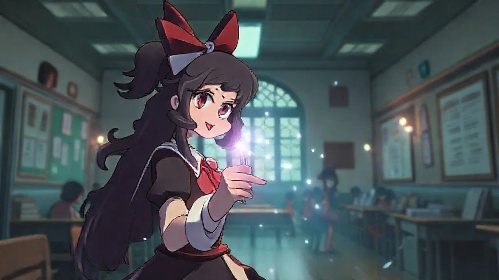 Little Witch Academia Trigger Trigger Akko magia escola bruxa Little Witch Academia Trigger Trigger Akko magia escola bruxa