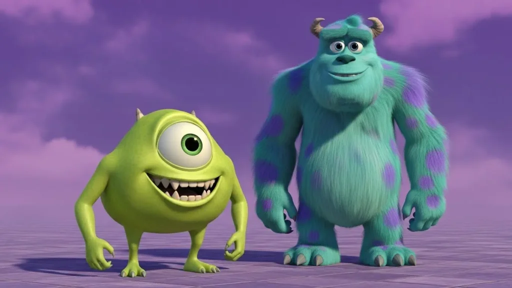 Monstros S.A.: A magia da amizade de Sulley e Mike Pixar! Monstros S.A.