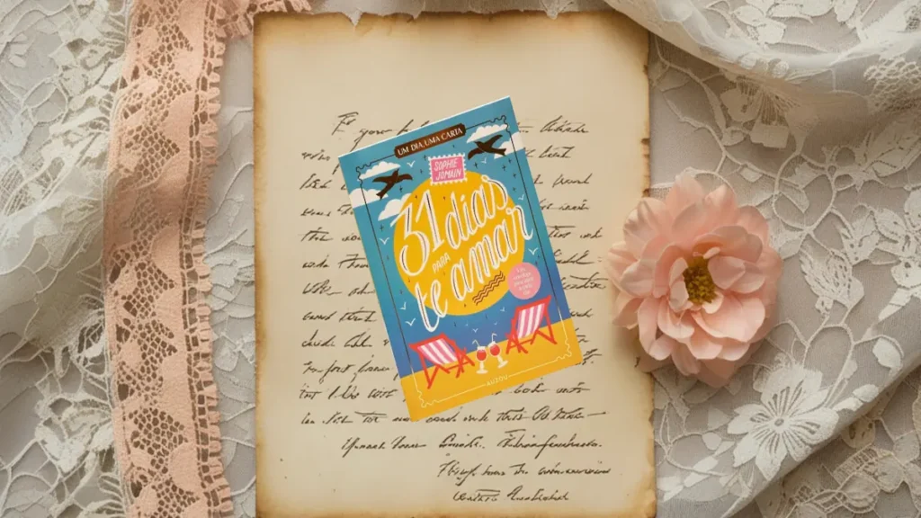 Livro “31 Dias para Te Amar” convida leitores a viver um romance escrito em cartas Livro “31 Dias para Te Amar”