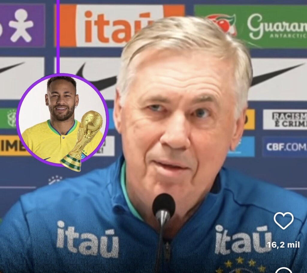 Neymar recusa sintético e perde chance com Ancelotti