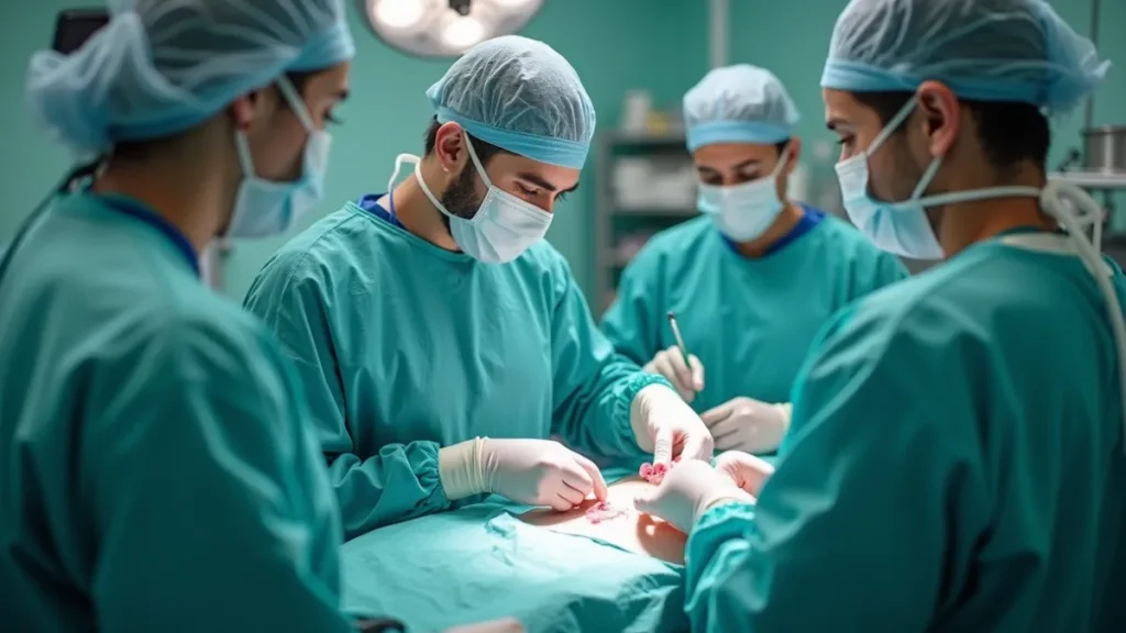 Transplante de pele em queimados por Dr. Luiz Teixeira da Silva Júnior