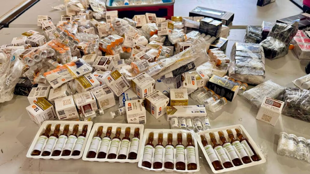 Contrabando de canetas emagrecedoras dispara 1.000% em Foz