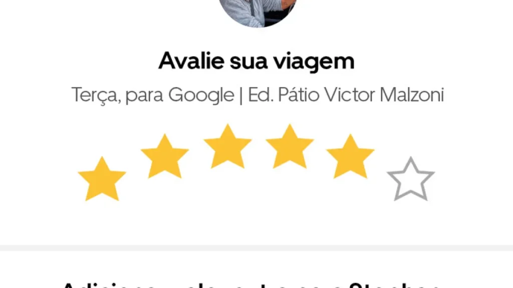 Uber lança avaliação de 6 estrelas no Brasil para Copa Uber lança avaliação de 6 estrelas no Brasil para Copa